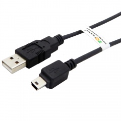 کابل USB 2.0 مینی 5 پین فرانت 30 سانتی متری