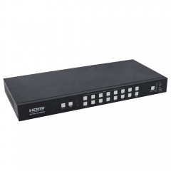 سوئیچ بدون وقفه 9 پورت HDMI با قابلیت نمایش تصویر در تصویر و یکپارچه سازی فرانت
